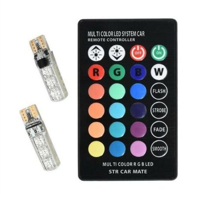 Υπέρυθρα LED - RGB φώτα με τηλεκοντρόλ αλλαγής χρώματος για αυτοκίνητο  -  TA10RSB OEM